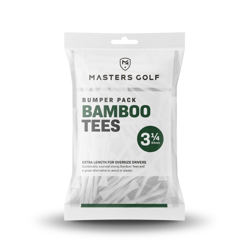 Bamboo Tees 3 1/4 White 85-Pack